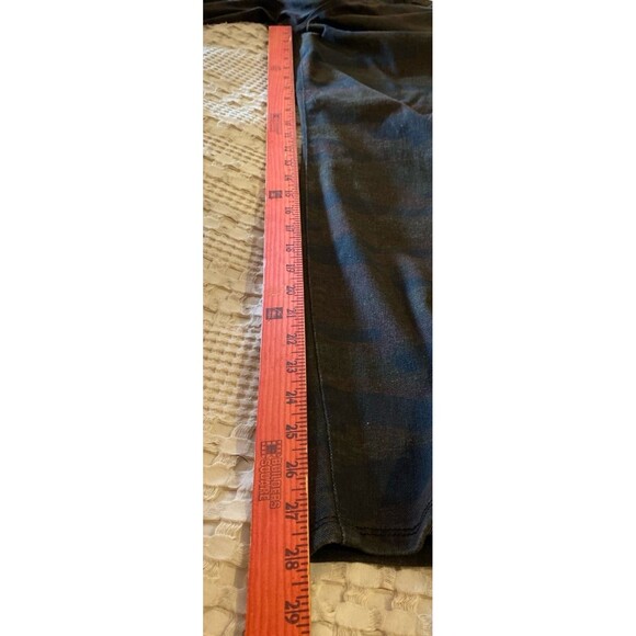 Time and Tru Stretch Leggings Size XXL Black Brown camo Back Pockets + Stretch - Picture 9 of 11